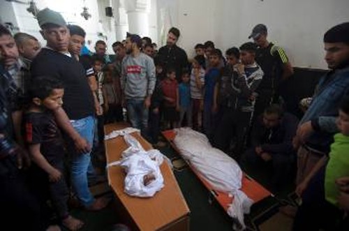 Το τελευταίο έγκλημα του Ισραήλ στη βασανισμένη Γάζα περιελάμβανε το ξεκλήρισμα της οικογένειας Γκαζάλι και του βρέφους της, της 4μηνης Μαρίας