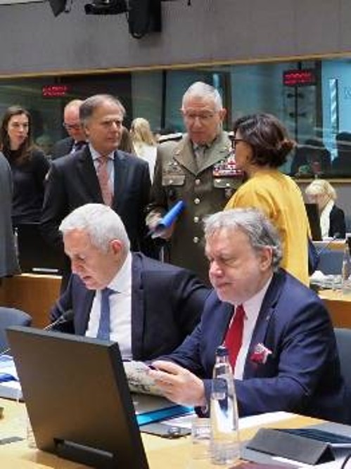 Από τη συμμετοχή των υπουργών της κυβέρνησης Ευ. Αποστολάκη και Γ. Κατρούγκαλου στο Συμβούλιο Εξωτερικών Υποθέσεων της ΕΕ