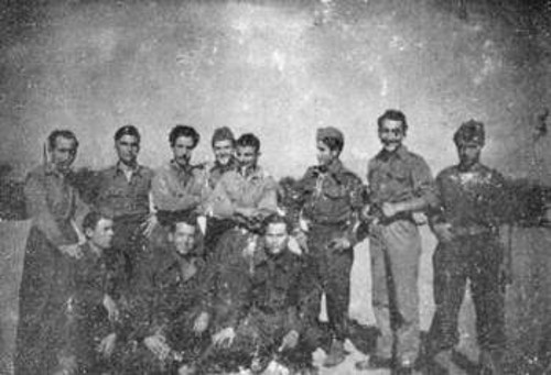 Ομάδα μαχητών του ΔΣΕ στη Σάμο