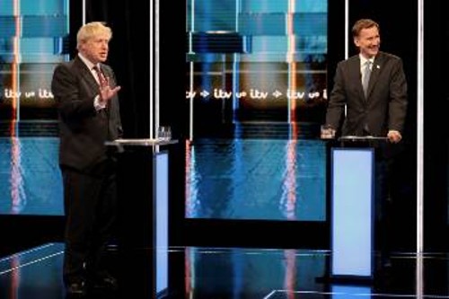 Οι δύο διεκδικητές της προεδρίας των Συντηρητικών στη Βρετανία και της πρωθυπουργίας