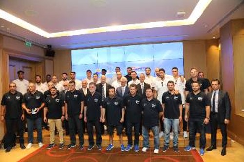 Η Εθνική ανδρών που θα ταξιδέψει στην Κίνα παρουσιάστηκε επίσημα χτες από την Ομοσπονδία Μπάσκετ