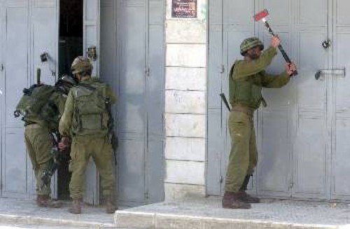 Σπίτι-σπίτι «έρευνες» από τον ισραηλινό στρατό