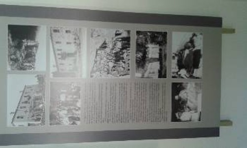 Η ενότητα για τα νοσοκομεία. Περιέχει δύο πρωτοφανέρωτες φωτογραφίες από τις μέρες της κατασκευής του νοσοκομείου στη Σπηλιά στο Βροντερό