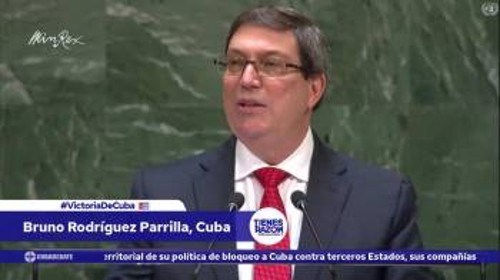 Ο ΥΠΕΞ της Κούβας στο βήμα του ΟΗΕ
