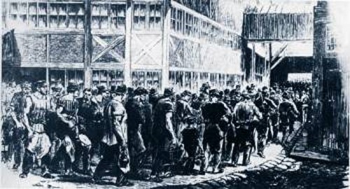 Απεργία σε εργοστάσιο ζάχαρης στη Γαλλία, το 1865
