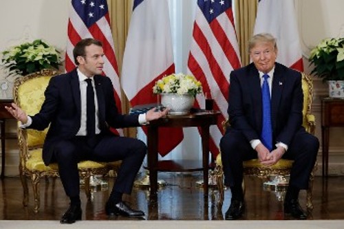 Οι Πρόεδροι Γαλλίας και ΗΠΑ