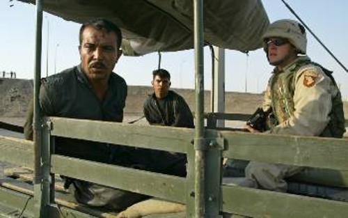 Συλληφθέντες από τις δυνάμεις κατοχής στη Μοσούλη