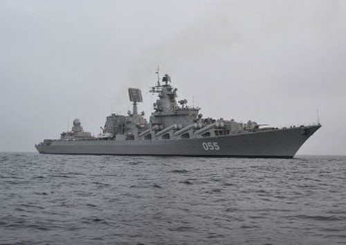 Η ρωσική πυραυλάκατος «Ustinov» πλέει και αυτή στη Μεσόγειο