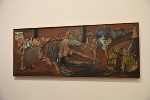 Ο πίνακας του Πίτερ ντε Φράντσια «Η εκτέλεση του Νίκου Μπελογιάννη»