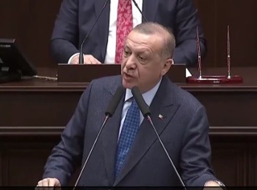 Από τη χτεσινή ομιλία του Τούρκου Προέδρου