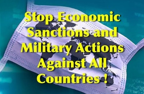 Καμπάνια ενάντια στις κυρώσεις και τις στρατιωτικές επεμβάσεις
