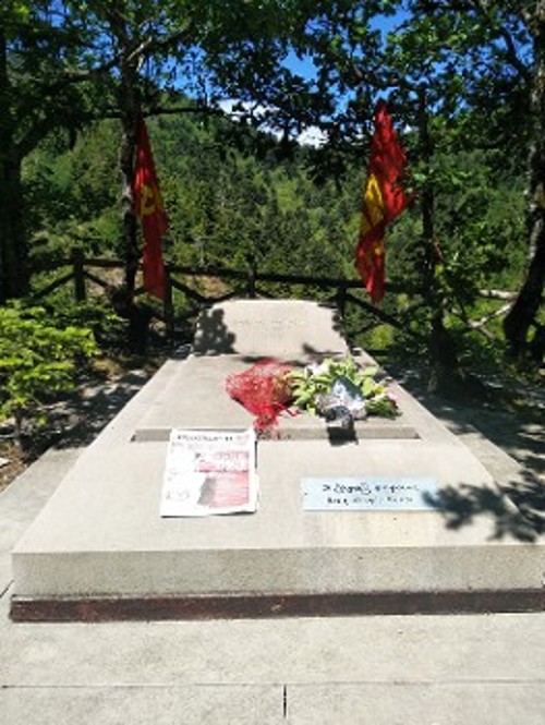 Στο μνήμα του, ψηλά στον Αη Λια τιμήθηκε ο κομμουνιστής ηγέτης