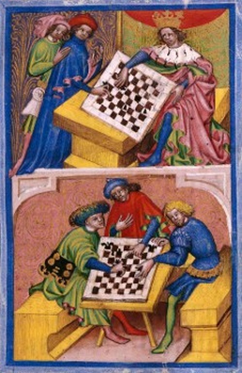 Παίζοντας σκάκι, κάπου τον 15ο αιώνα