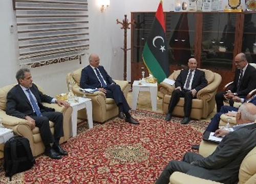 Από παλιότερη επίσκεψη του υπουργού Εξωτερικών στη Λιβύη