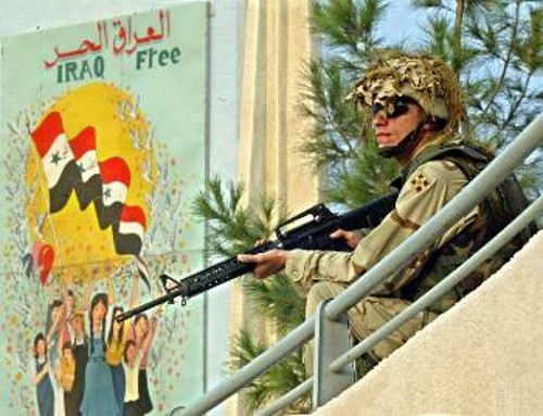 Ο κατοχικός στρατιώτης πάντα με το φόβο της ιρακινής αντίστασης