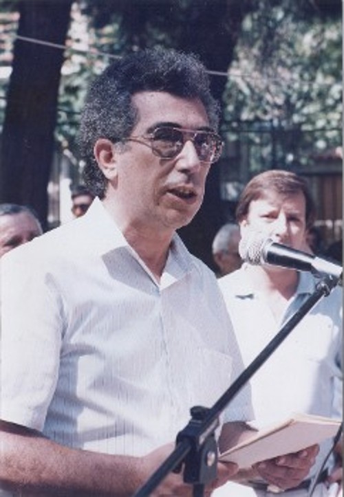 Σε εκδήλωση για τον Καπετάν Διαμαντή τον Αύγουστο του 1992