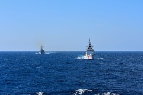 Τα πλοία των Αμερικανών ασκούνται στο Αιγαίο