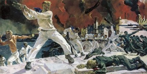 Alexander Alexandrovich Deyneka, «Η υπεράσπιση της Σεβαστούπολης»