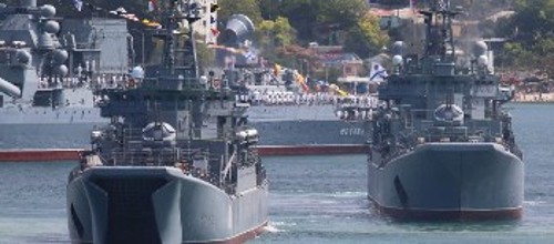 Τμήμα του ρωσικού στόλου στην Μαύρη Θάλασσα