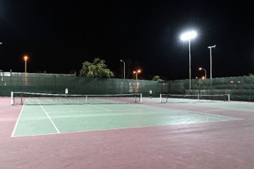 Τα γήπεδα τένις στο Αττικό Αλσος