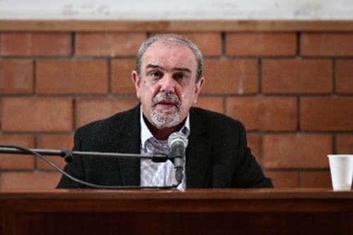 Βαγγέλης Κατσιάβας, νομικός, μέλος της Ευρωκοινοβουλευτικής Ομάδας του ΚΚΕ