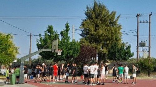 Από το τουρνουά μπάσκετ στη Σκάλα Λακωνίας