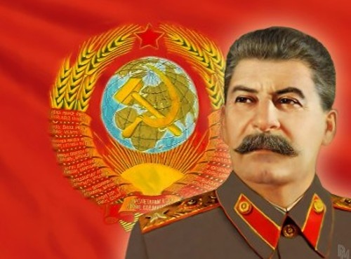 Στον Ι. Β. Στάλιν, στον κομμουνιστή επαναστάτη ηγέτη της ΕΣΣΔ, ο ταξικά συνειδητοποιημένος βάρδος της εργατικής τάξης αφιερώνει το ποίημα του «Στον ήλιο του Στάλιν».