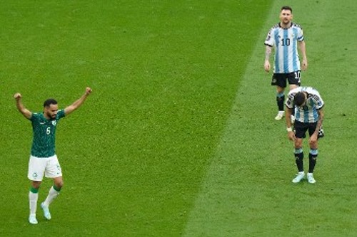 Σε μια απο τις μεγαλύτερες εκπλήξεις του θεσμού έφθασε η Σ. Αραβία με τη νίκη επί της Αργεντινής