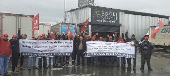 Συμβολική κινητοποίηση από Τούρκους εργαζόμενους στις Μεταφορές