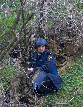 Αστυνομικός στα περίχωρα του Τέτοβο