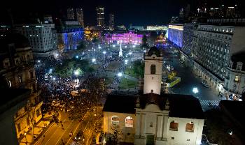 Από τις πρόσφατες διαδηλώσεις στην Αργεντινή