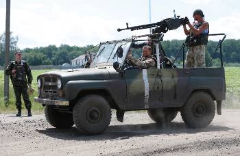 Ουκρανοί στρατιώτες στην περιοχή του Ντονέτσκ