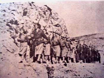 Τμήμα της 2ης Μεραρχίας του ΕΛΑΣ στην περιοχή της Χασιάς (από το βιβλίο του Στ. Σαράφη)