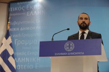 Ο κυβερνητικός εκπρόσωπος Δ. Τζανακόπουλος