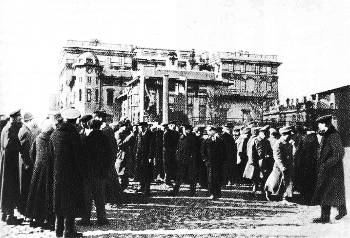 Το αρχοντικό της Κσεσίνσκαγια, φωτογραφία του Απρίλη 1917