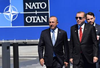 Ο Τούρκος ηγέτης προσέρχεται στην τελευταία Σύνοδο του ΝΑΤΟ, τον περασμένο Μάη