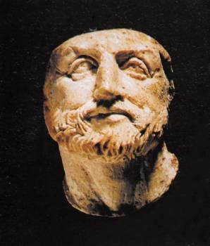 Κεφαλή του Φιλίπππου που βρέθηκε στη Βεργίνα