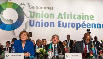 Η Γερμανίδα καγκελάριος, στο πλαίσιο της ΕΕ, προωθεί τα συμφέροντα των μονοπωλίων της χώρας της στην Αφρική