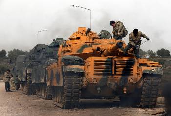Από τις επιχειρήσεις του τουρκικού στρατού στις κουρδικές περιοχές της Βόρειας Συρίας