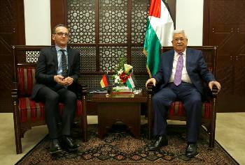 Από τη συνάντηση του Γερμανού ΥΠΕΞ με τον Παλαιστίνιο Πρόεδρο, Μ. Αμπάς