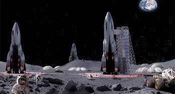 Αλλη εκδοχή του «Σεληνιακού Χωριού» και των διαστημοπλοίων εξυπηρέτησής του