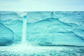Οι παγετώνες που λιώνουν στη Γροιλανδία, αλλά και ο εικονιζόμενος Σβάλμπαρντ στη Νορβηγία, ελευθερώνουν λωρίδες στις ακτές, που μπορούν να «αναπτυχθούν»