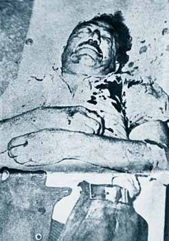 Ο στρατηγός Στέφανος Σαράφης μετά το δολοφονικό χτύπημα