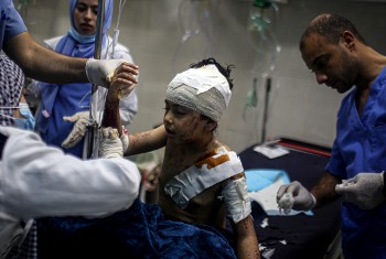 Τα παιδιά στο στόχαστρο και των χθεσινών δολοφονικών ισραηλινών βομβαρδισμών στη Γάζα