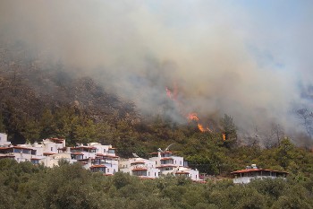 Ο τουρκικός λαός βρέθηκε αντιμέτωπος και με τις μεγάλες πυρκαγιές και με την απουσία ουσιαστικής στήριξης των πληγέντων