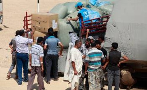 Οι Σύροι που εγκαταλείπουν τη χώρα, αξιοποιούνται ως μέσο πίεσης για να επιβληθούν τα ιμπεριαλιστικά σχέδια