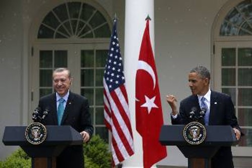 Από τη συνάντηση Ομπάμα και Ερντογάν