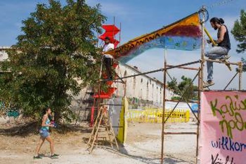 Οι τελευταίες πινελιές μπαίνουν στις κατασκευές στο πρώην στρατόπεδο «Παύλου Μελά»