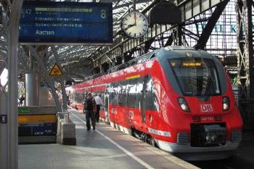 Οι μαθητευόμενοι θα κάνουν μέρος της εκπαίδευσής τους στα μηχανουργεία των Γερμανικών Σιδηρόδρομων