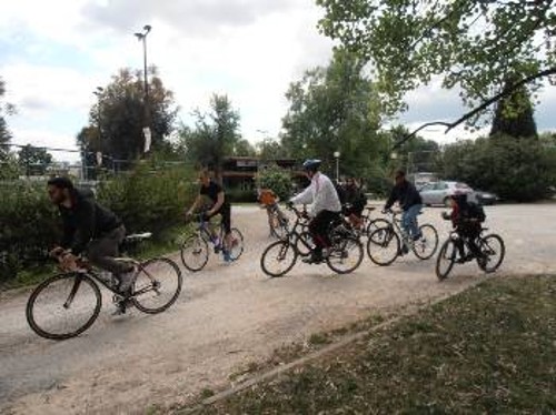 Ποδηλατοδρομία στο φεστιβάλ της Χαλκίδας